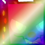 Shiny Rainbow Huge Reindeer Agony