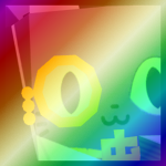 Shiny Rainbow Huge Rich Cat