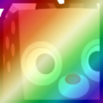 Shiny Rainbow Huge Rudolf