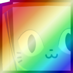Shiny Rainbow Huge Safari Cat