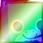 Shiny Rainbow Huge Sailor Shark