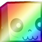 Shiny Rainbow Huge Skeleton