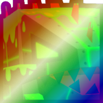 Shiny Rainbow Huge Slimezilla