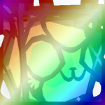 Shiny Rainbow Huge Soul Cat