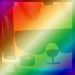 Shiny Rainbow Huge Special Ops Dog