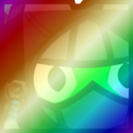 Shiny Rainbow Huge Stealth Dragon