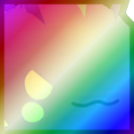 Shiny Rainbow Huge Storm Axolotl Ball