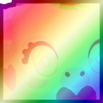 Shiny Rainbow Huge Strawberry Cow