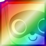 Shiny Rainbow Huge Strawhat Tanuki