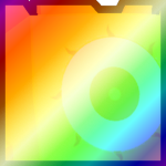 Shiny Rainbow Huge Sun Angelus