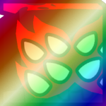 Shiny Rainbow Huge Super Spider