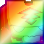 Shiny Rainbow Huge Super Tiger
