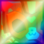 Shiny Rainbow Huge Totem Cat