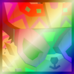 Shiny Rainbow Huge Totem Wolf
