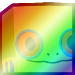 Shiny Rainbow Huge Tree Frog