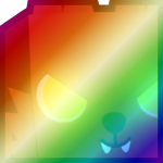 Shiny Rainbow Huge Werewolf