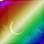 Shiny Rainbow Huge Witch Wolf