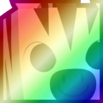Shiny Rainbow Huge Zebra