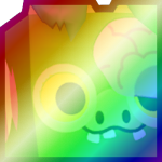 Shiny Rainbow Huge Zombie Pig