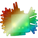 Shiny Rainbow Hydra Axolotl