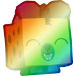 Shiny Rainbow Hyena