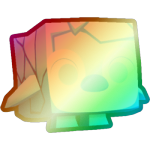 Shiny Rainbow Ice Penguin