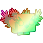 Shiny Rainbow Icy Phoenix