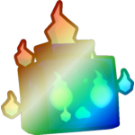 Shiny Rainbow Inkwell Wisp