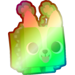 Shiny Rainbow Irish Corgi
