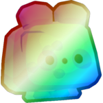 Shiny Rainbow Jelly Panda