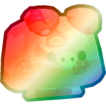Shiny Rainbow Jelly Piggy