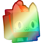 Shiny Rainbow Jolly Cat