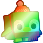 Shiny Rainbow Jolly Penguin