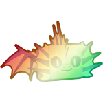 Shiny Rainbow Kaiju Sea Dragon