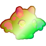 Shiny Rainbow Kawaii Dragon Ball