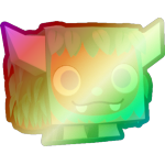 Shiny Rainbow Leafy Yeti