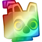Shiny Rainbow Lemur
