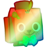 Shiny Rainbow Leprechaun Dog