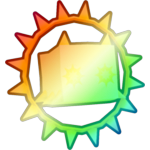 Shiny Rainbow Light Spirit