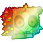 Shiny Rainbow Lit Loris