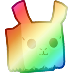 Shiny Rainbow Llama