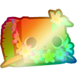 Shiny Rainbow Luau Seal