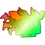 Shiny Rainbow Lucki Agony