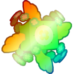 Shiny Rainbow Lucki Angelus