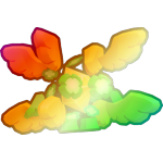 Shiny Rainbow Lucki Golem