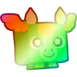 Shiny Rainbow Lucki Horse