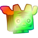 Shiny Rainbow Lucki Tiger