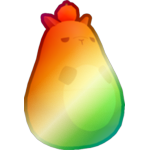 Shiny Rainbow Matryoshka Capybara