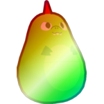 Shiny Rainbow Matryoshka Dino