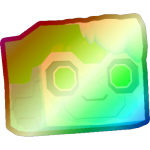 Shiny Rainbow Melted Slime